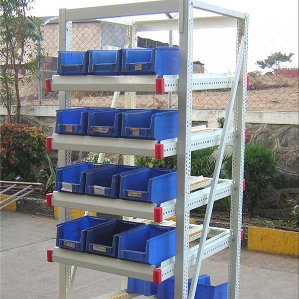 8 Feet Mezzanine Floor Fifo Storage Rack, For Industrial in Brazil