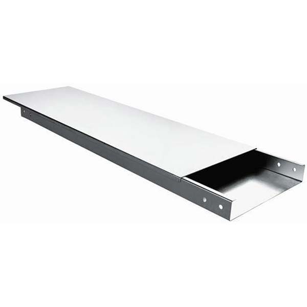 Aluminum Raceway Solid-bottom Cable Tray For Industrial in Al Ruways Industrial City