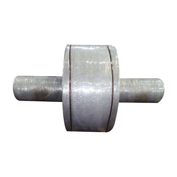 2000 mm Alloy Steel Support Roller Shaft, Roller Length: 4000 mm in Bawshar