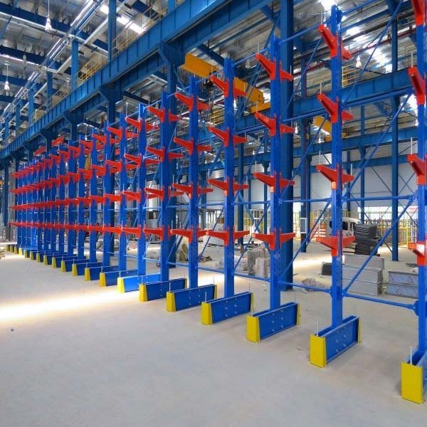 Mild Steel Rashmi Cantilever Storage Racking, Storage Capacity: 500 kg in Ahmadi